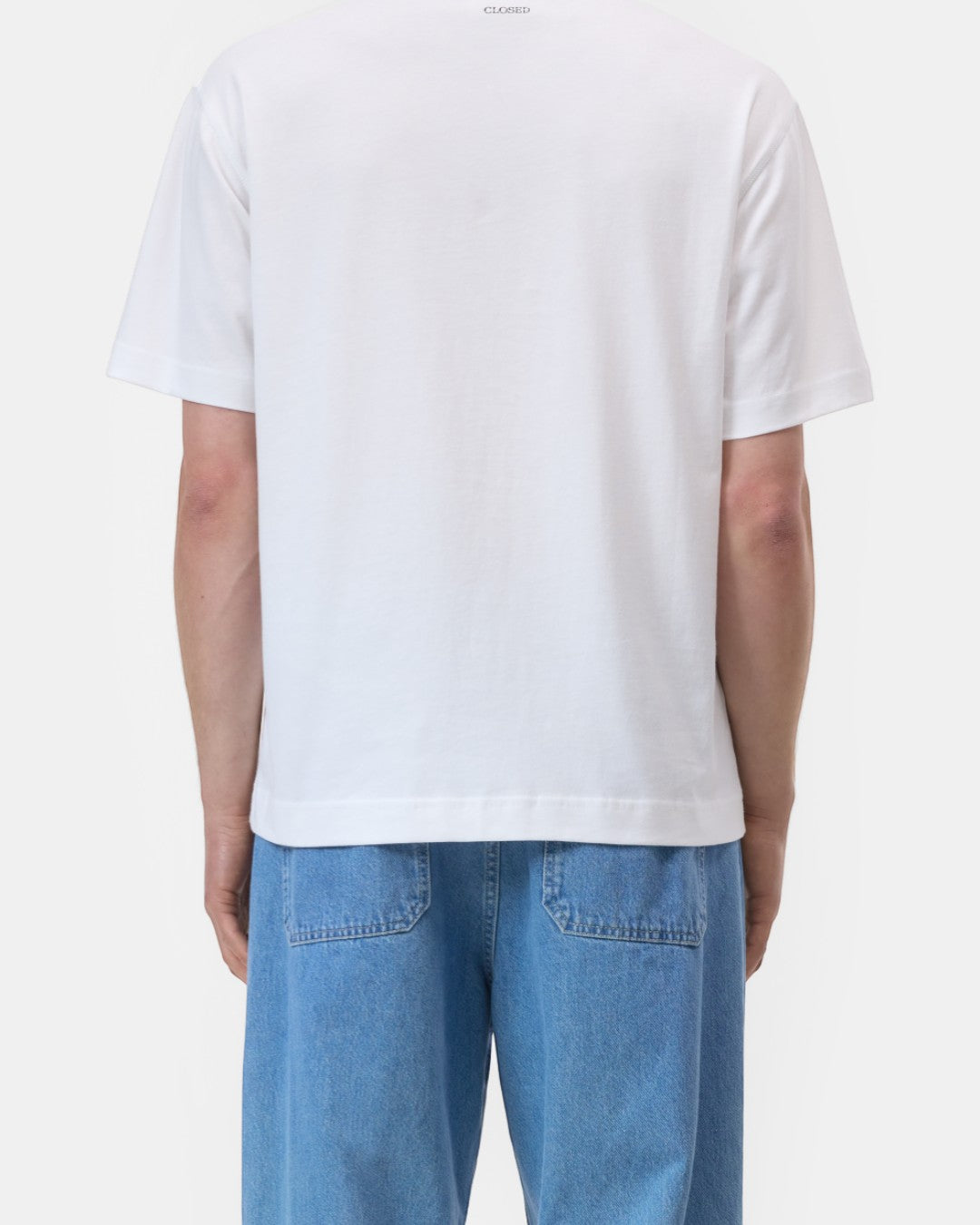 White Printed Umbrella T-shirt