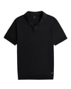 Pure Black Luxury Jersey Polo