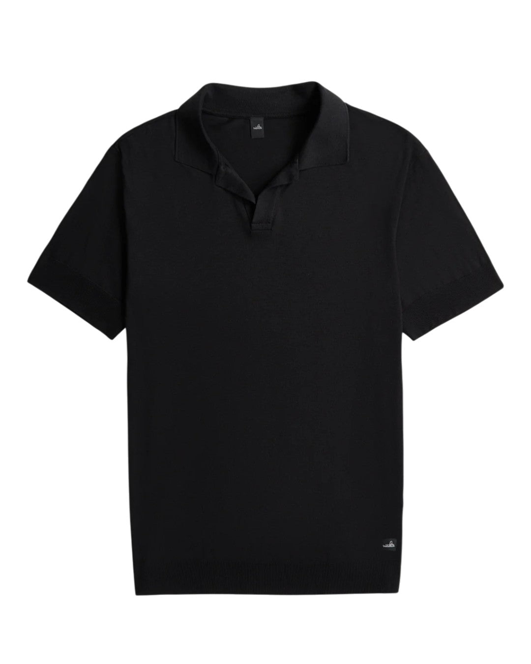 Pure Black Luxury Jersey Polo