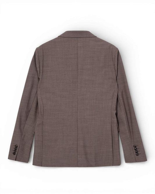 Falcon Beige Lui Dynamic Double Breasted Jacket