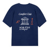 Medieval Blue Parthenon Cotton