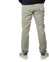 Ghisa Green Grey Coloured Denim  Denver Tapered Fit