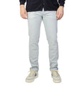 Ghisa Green Grey Coloured Denim  Denver Tapered Fit
