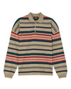 Overland Trek Multi Stripe Light Terry Poloshirt