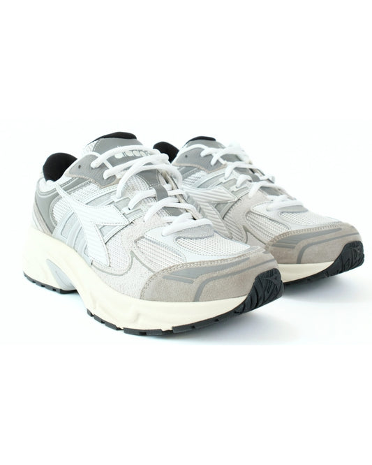 Grey Mythos Star Mesh Pig Skin Leather Sneaker