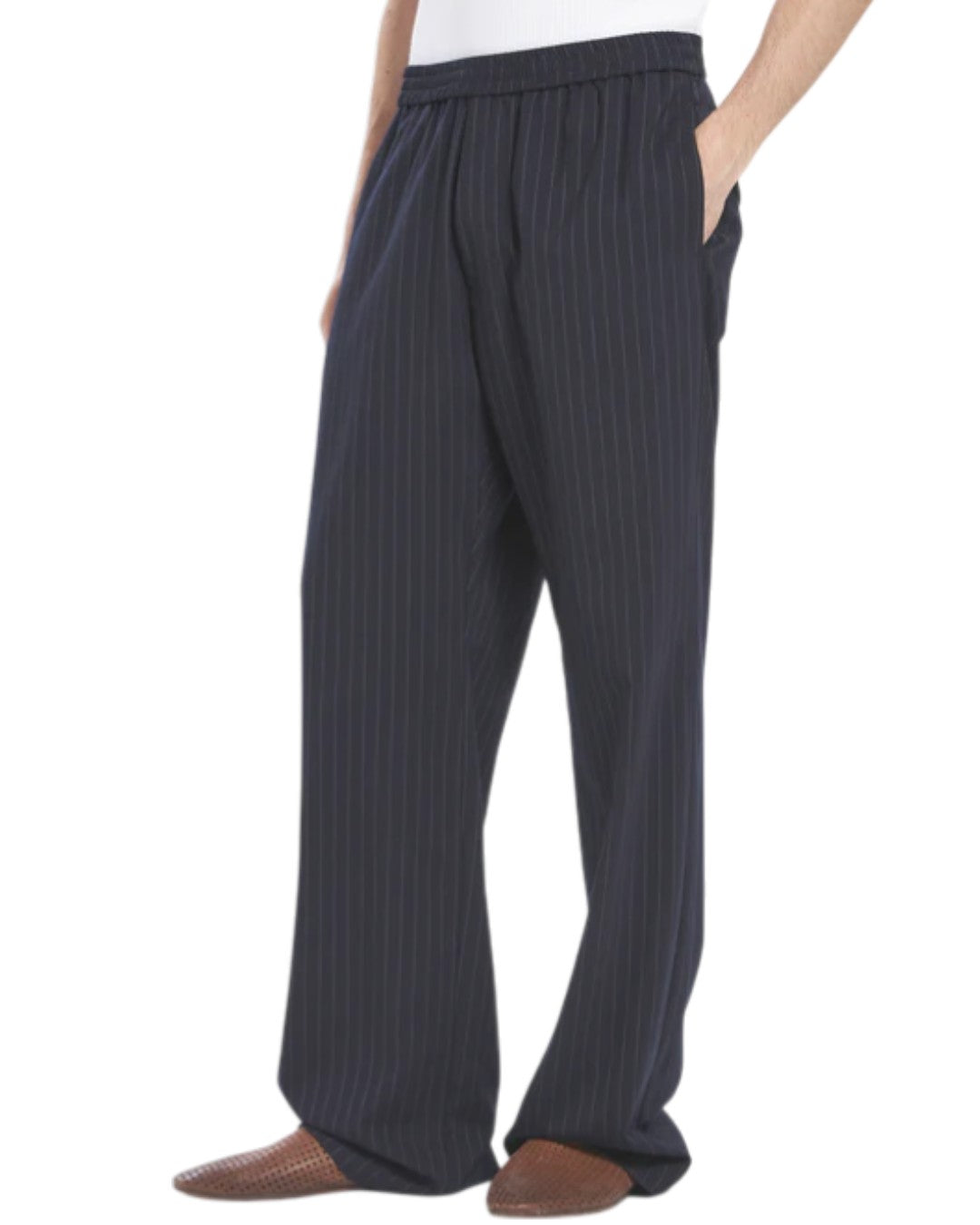 Navy - Fulgor - Pantalone Trinchetto