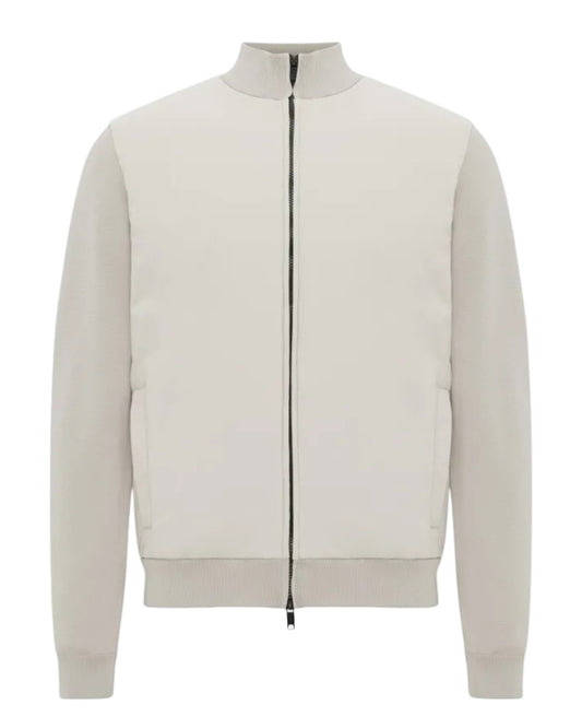 Brown Chase Wool Viscose Blend Overshirt