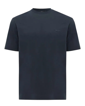 Genti Navy Jersey Stretch T-shirt