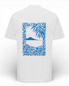 White Jersey Backprint T-shirt