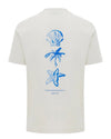 Off White Jersey Backprint T-shirt