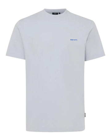 L.blauw Jersey Backprint T-shirt