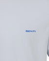 L.blauw Jersey Backprint T-shirt