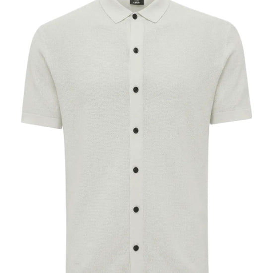 Off White 8 Button Cooldry Shirt