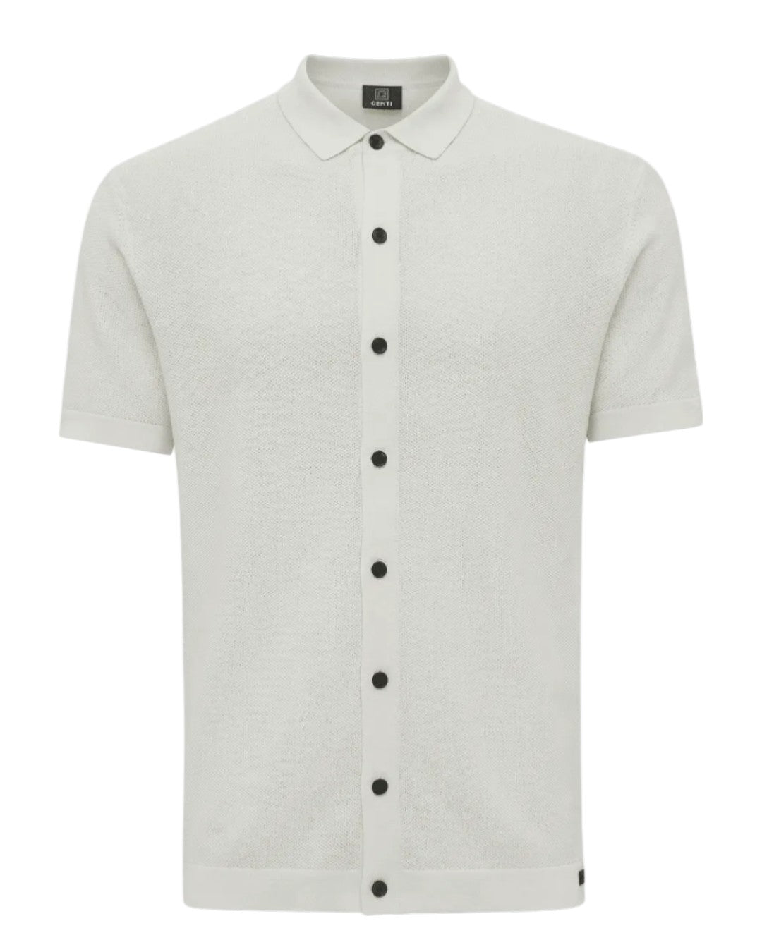 Off White 8 Button Cooldry Shirt