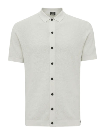 Off White 8 Button Cooldry Shirt