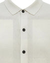 Off White 8 Button Cooldry Shirt