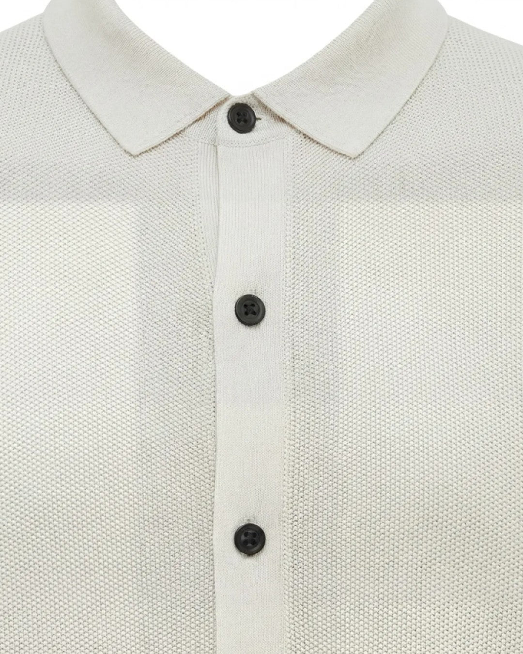 Off White 8 Button Cooldry Shirt