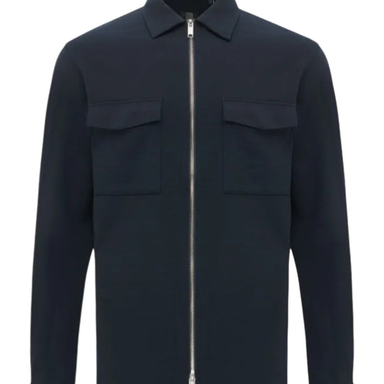 Navy Oaks Zip Overshirt