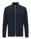 Navy Oaks Zip Overshirt
