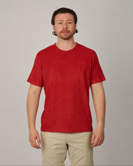 MC2 Saint Barth Gary Terry T-Shirt Brick Red