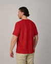 MC2 Saint Barth Gary Terry T-Shirt Brick Red