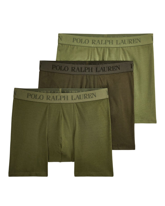 3-Pack Boxershorts – Signature Waistband – Multigreen