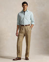 Green Oxford Custom Fit Oxford Shirt