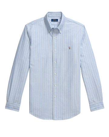 Custom Fit Striped Oxford Shirt