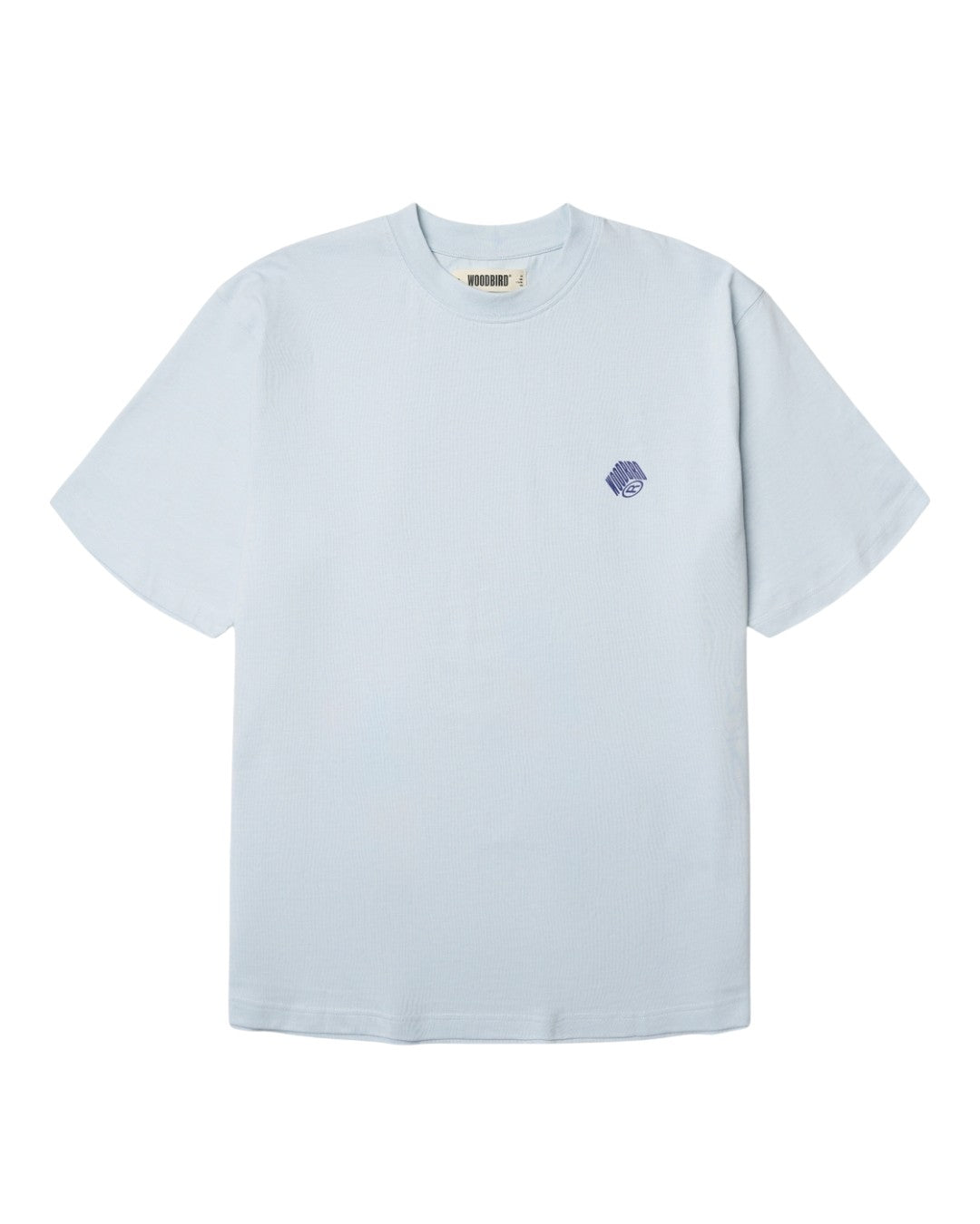 WBBaine Carp Cotton Tee Dusty Blue