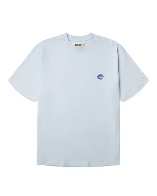 WBBaine Carp Cotton Tee Dusty Blue