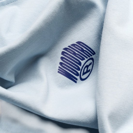 WBBaine Carp Cotton Tee Dusty Blue