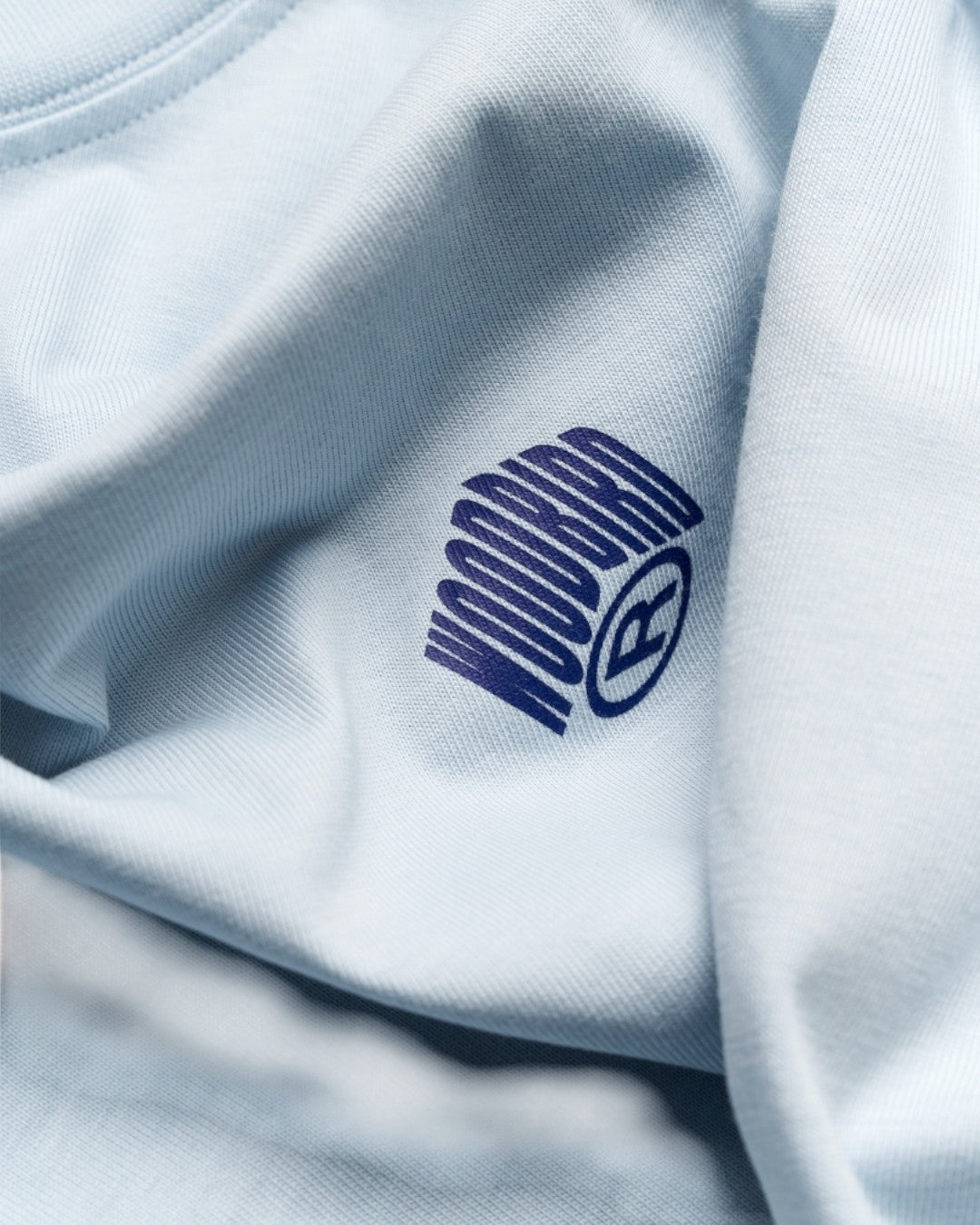 WBBaine Carp Cotton Tee Dusty Blue