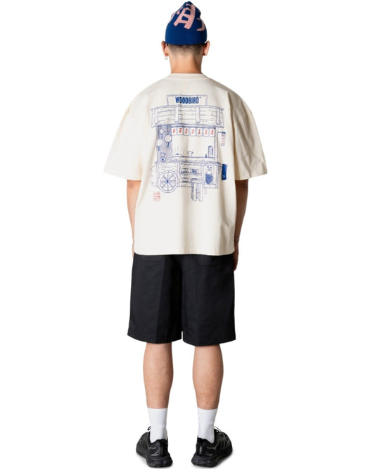 WBBeam Cart Cotton Tee Off White