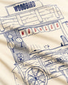 WBBeam Cart Cotton Tee Off White