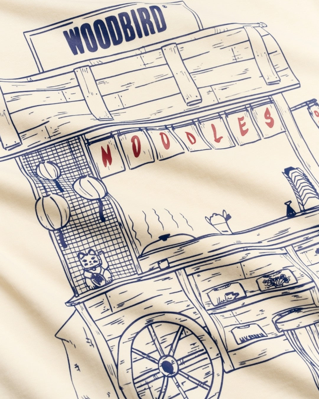 WBBeam Cart Cotton Tee Off White