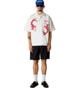 WBWang Carp Cotton Shirt Off White