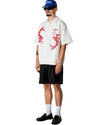 WBWang Carp Cotton Shirt Off White
