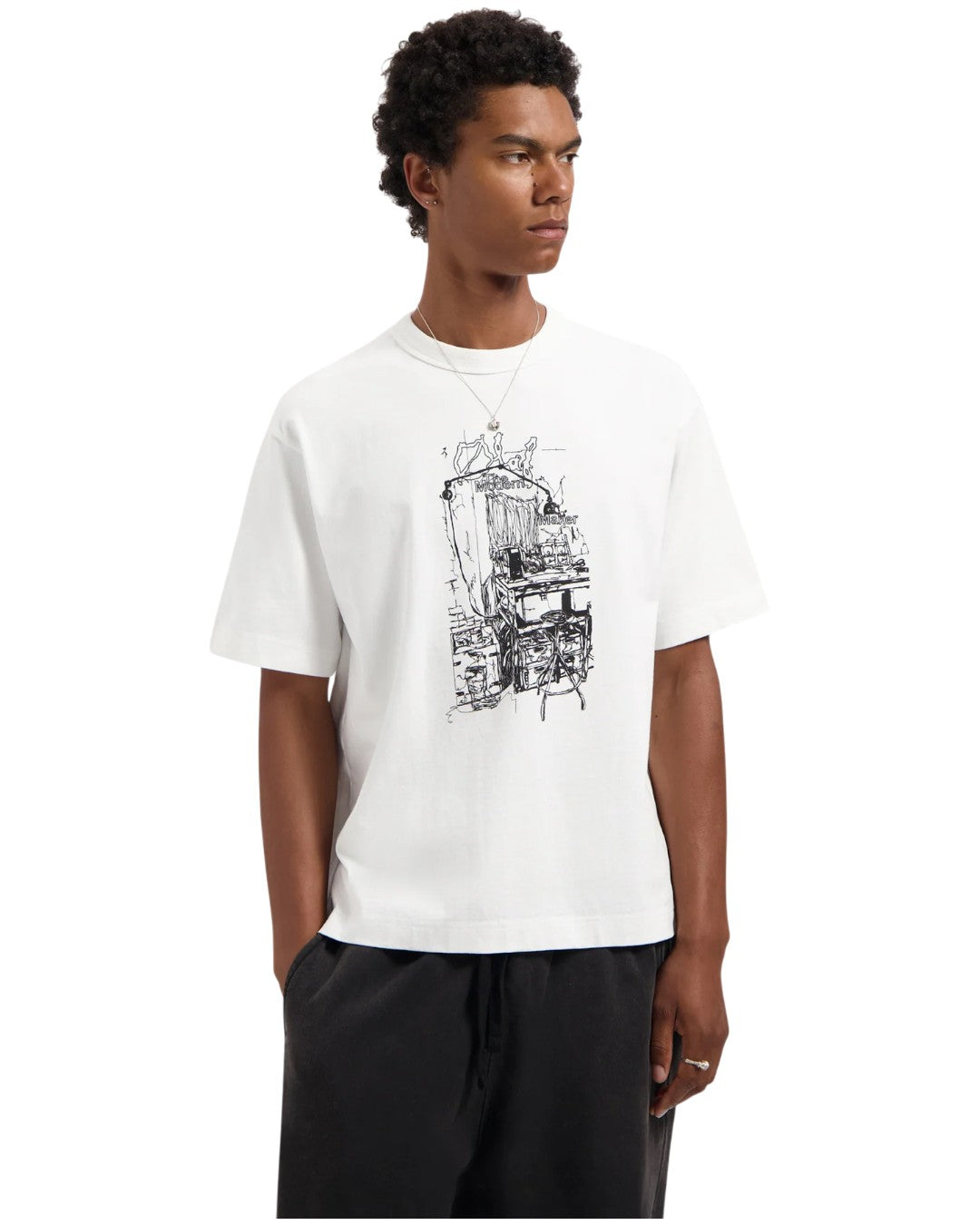 SKETCHED ATELIER TEE WHITE