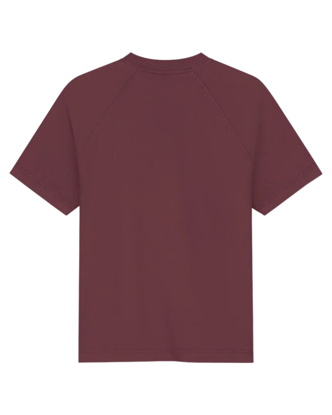 WASHED SIGNATURE SS TEE RUM RAISIN
