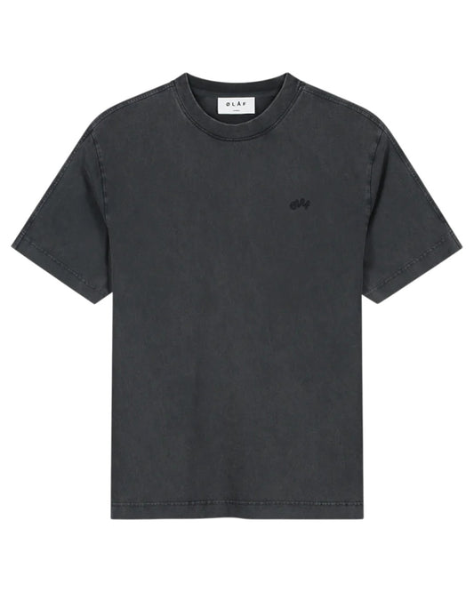 WASHED SIGNATURE SS CHARCOAL