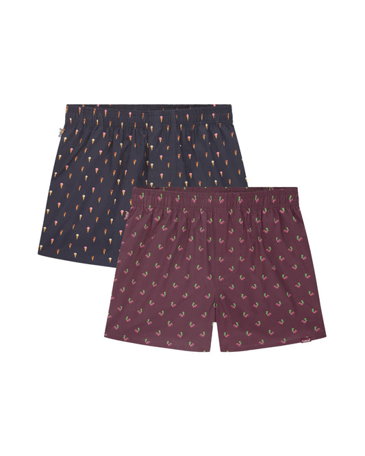 2-pack - Icecream/ Cherry Boxers