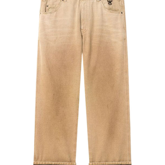 JOURNEY M'S PAINTER PANT RUSSEL COTTON PANAMA VINTAGE WASH CHECK CARTOUCHE