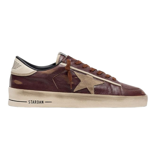 STARDAN GAMBETTO UNICO ELEATHER UPPER SUEDE STAR BORDEAUX/BEIGE/CREAM