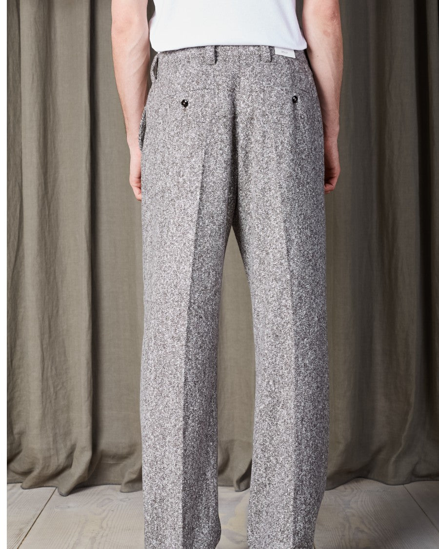 Paw Relaxed Fit Boucle Fabric Trousers