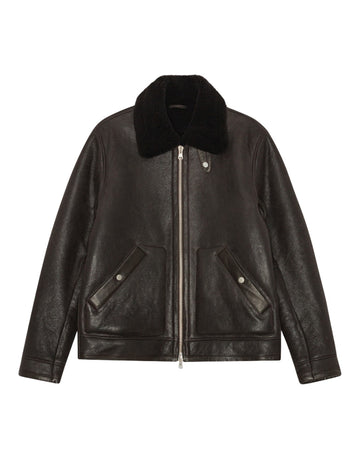 Atkinson 100% Lamb Shearling Dusky Port