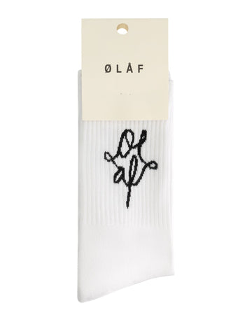 Monogram Socks Optical White
