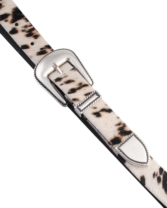 M2413 Leather Belt � Cow Pony (2.5 cm)