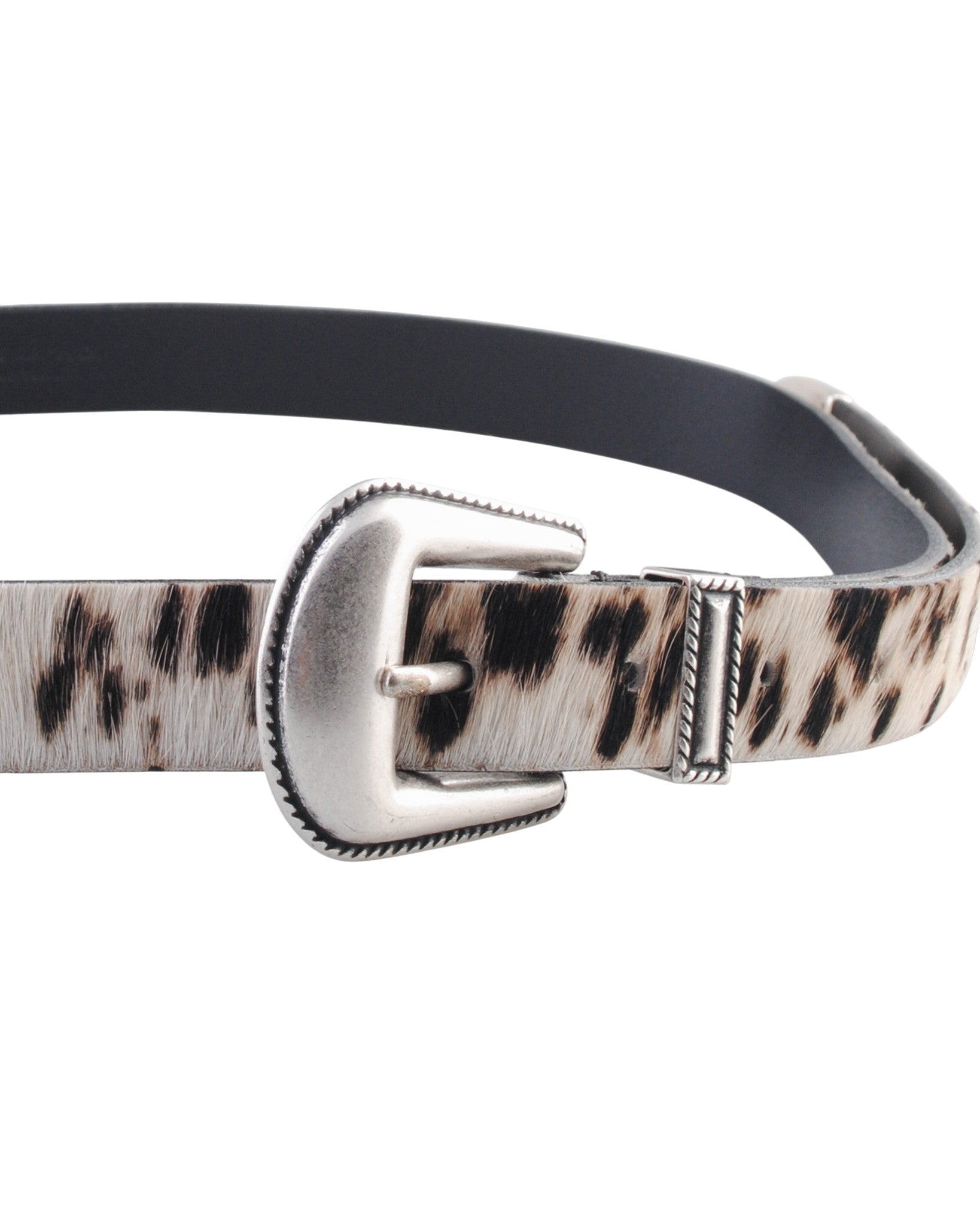 M2413 Leather Belt � Cow Pony (2.5 cm)