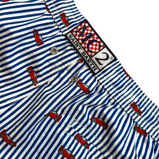 Ultralight Swim Short - Car Stripes