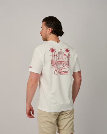 MC2 Saint Barth Portland Miami Hotel T-shirt print White